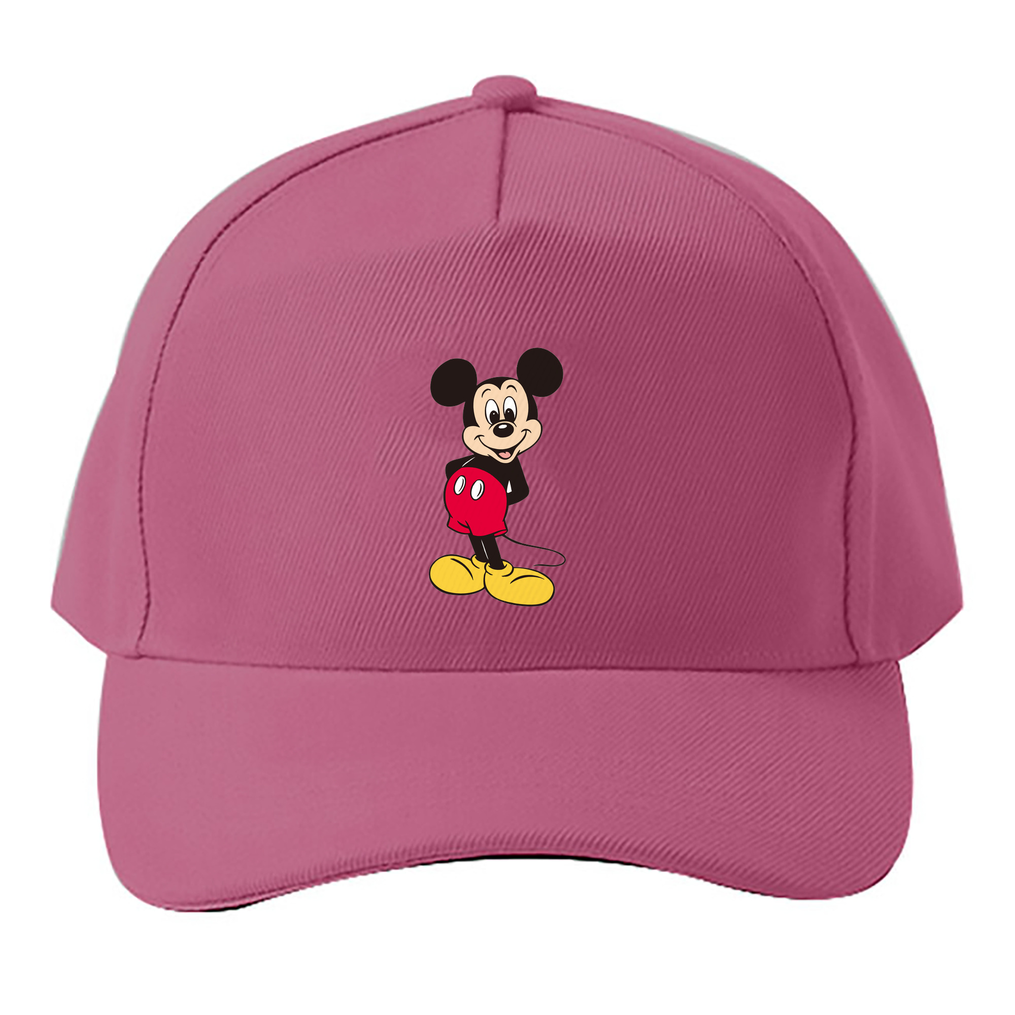 （画像用） ミッキーマウス Mickey Mouse ベースボールキャップ 綿100％ 男女兼用 帽子 スポーツ